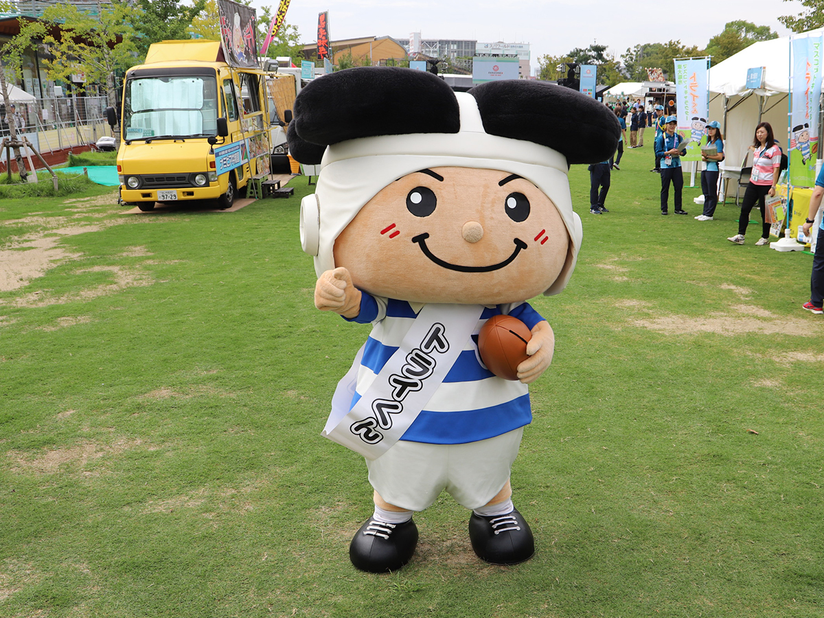 ゆるキャラトレカ YC-039 トライくん 大阪府東大阪市 ラグビー カード