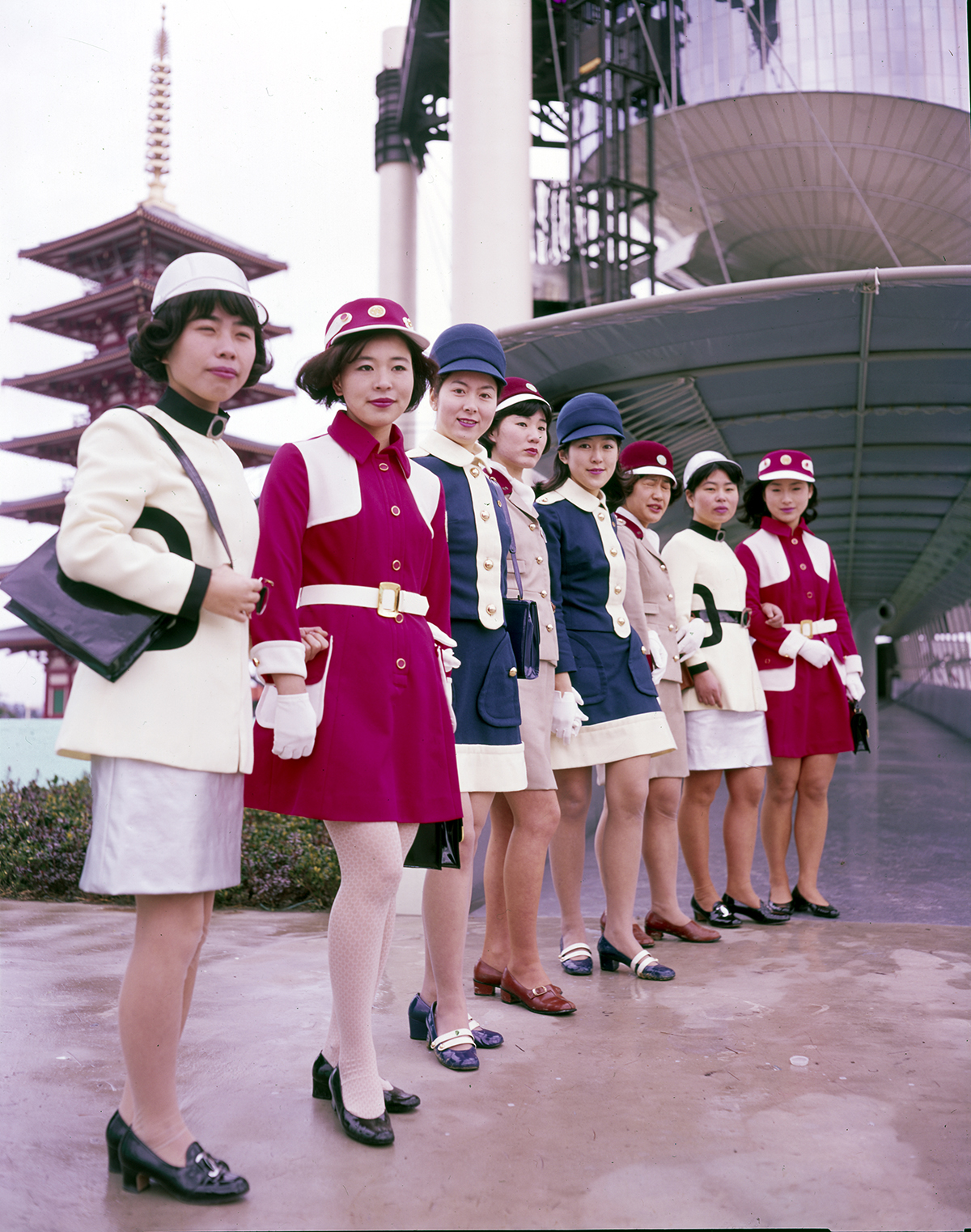1970年大阪万博のコンパニオン衣装 Osaka Style