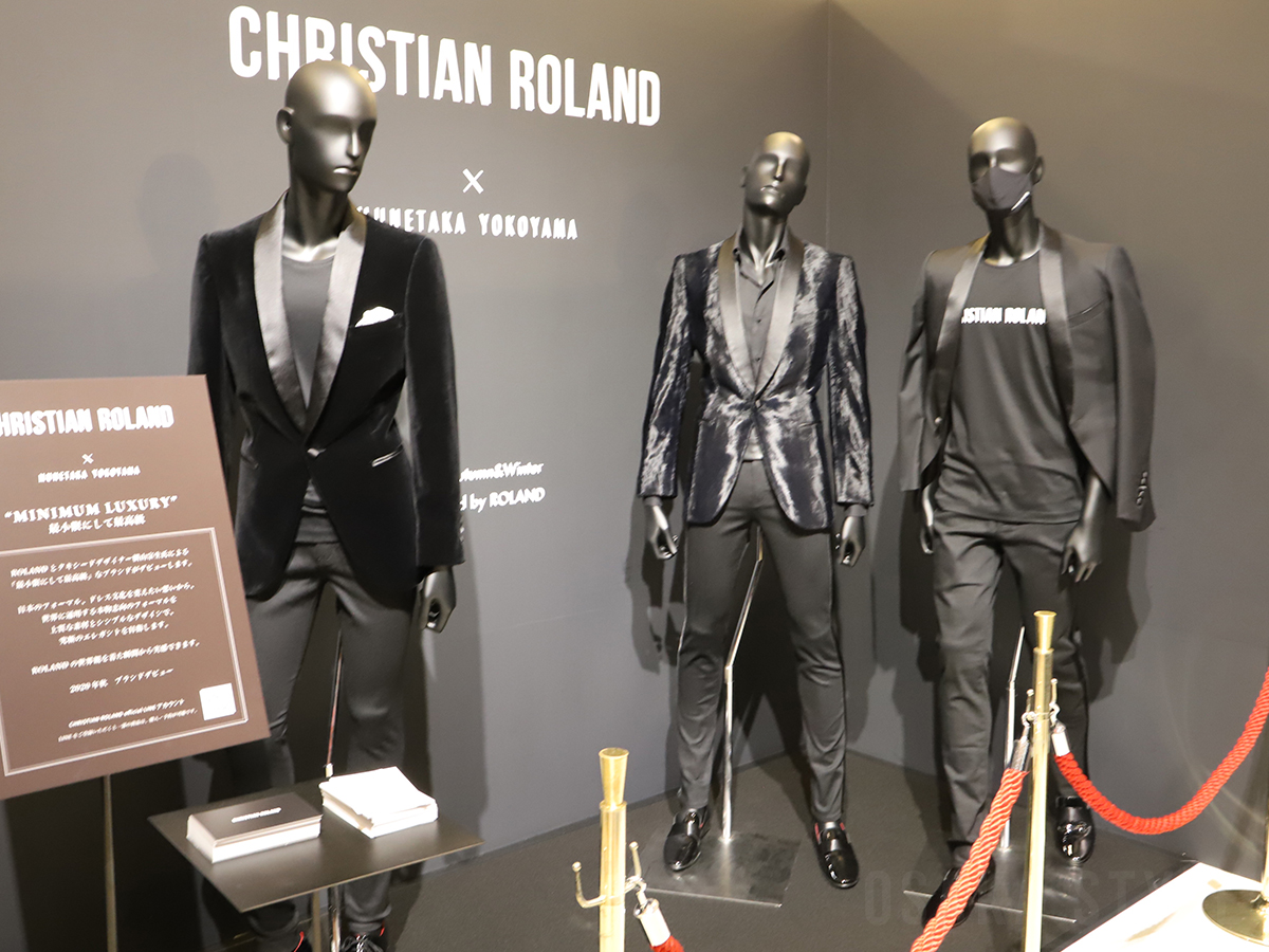 ローランドさん初のアパレルブランド「CHRISTIAN ROLAND（クリスチャン