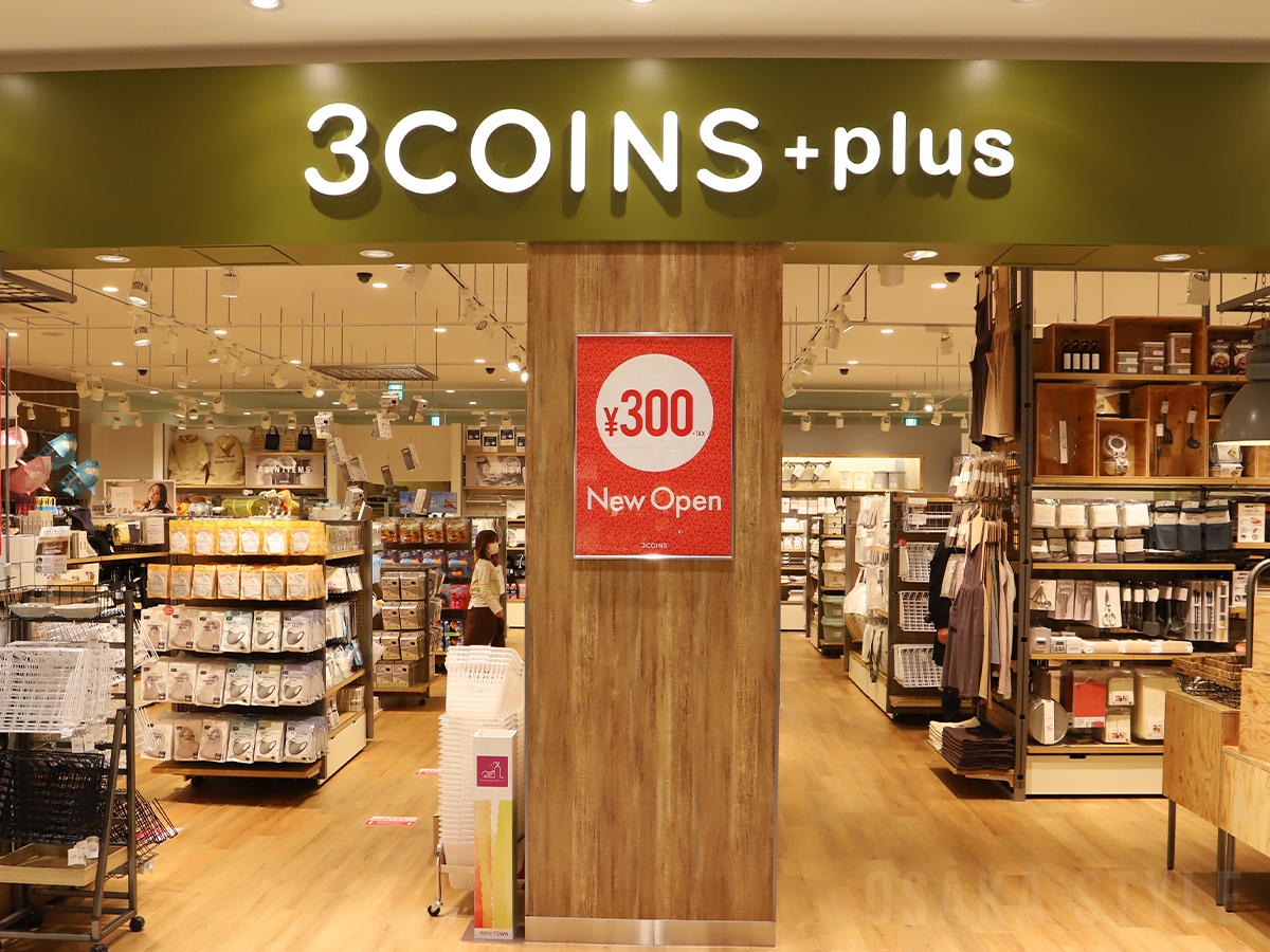 3COINS+plus – OSAKA STYLE