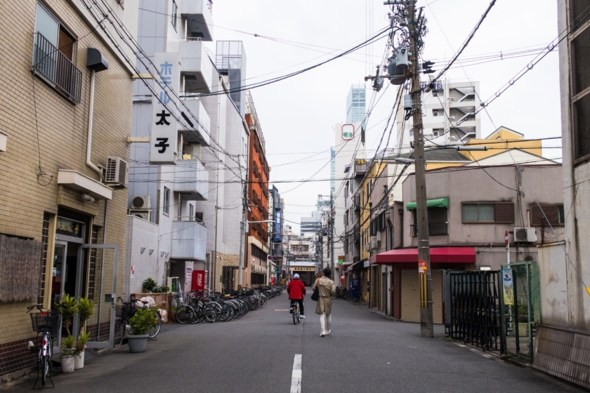 太子の街並み