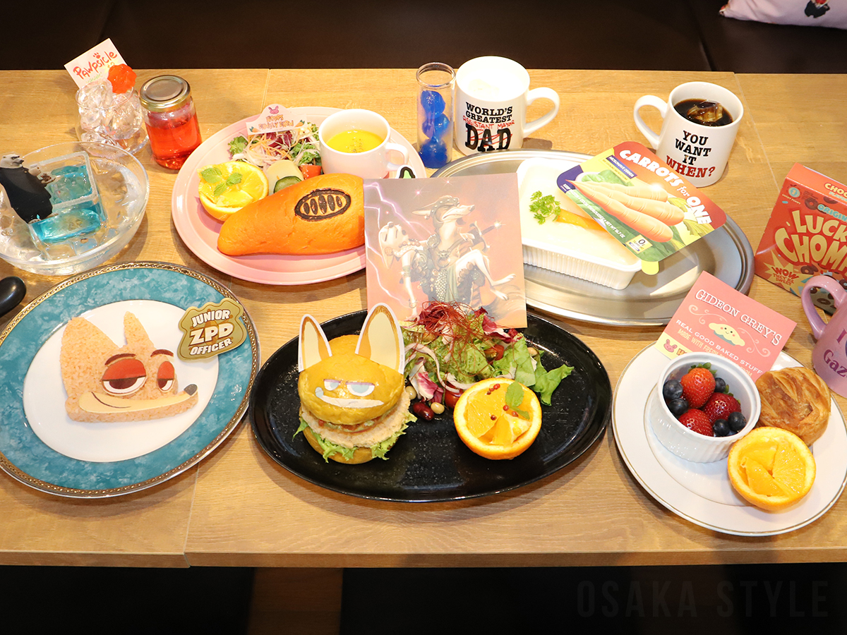 動画】大阪にOH MY CAFE 第1弾は「ズートピア」の世界観をテーマにした