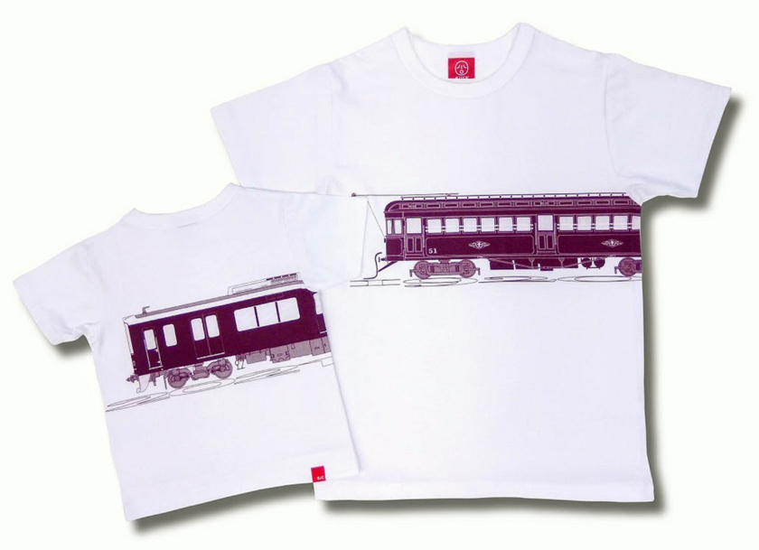 親子で楽しむTシャツ＜阪急電車＞