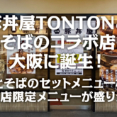 元祖豚丼屋TONTON 上新庄店