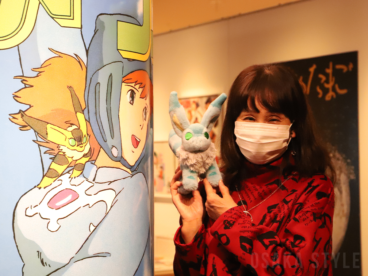 動画】「アニメージュとジブリ展」にナウシカ役の声優・島本須美さん