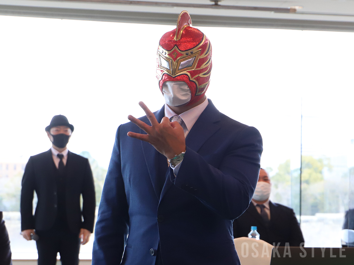 アレス選手 OSAKA STYLE