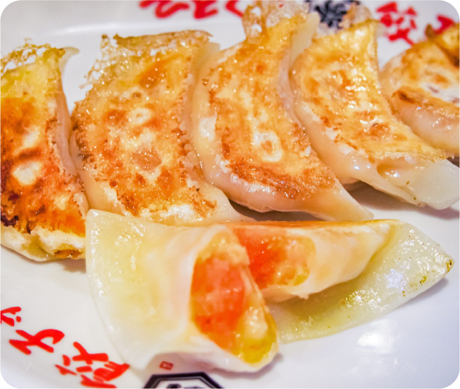 福岡「博多餃子舎603」明太チーズ餃子