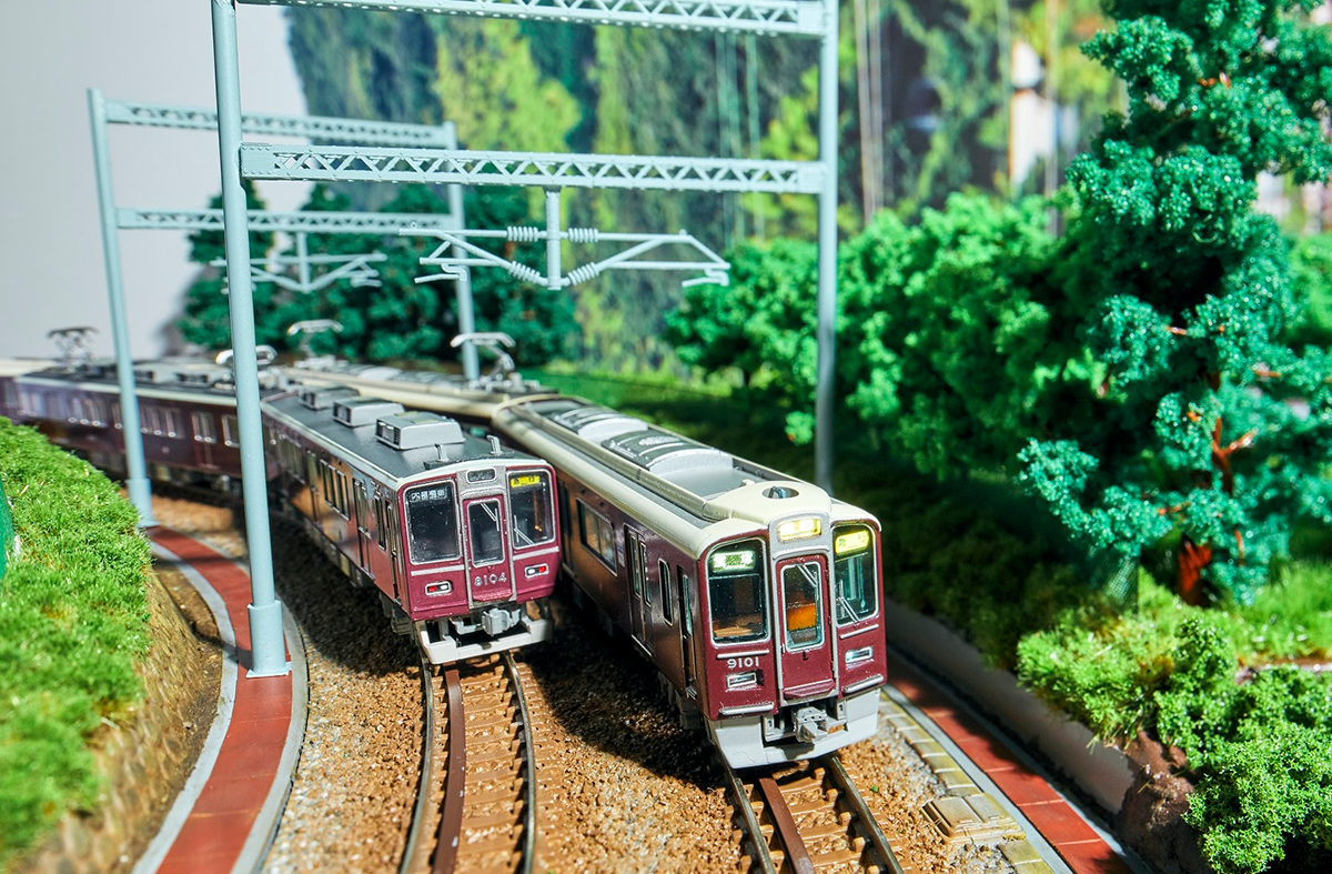 阪急うめだ本店で「鉄道模型フェスティバル」開催へ 阪急宝塚線を再現