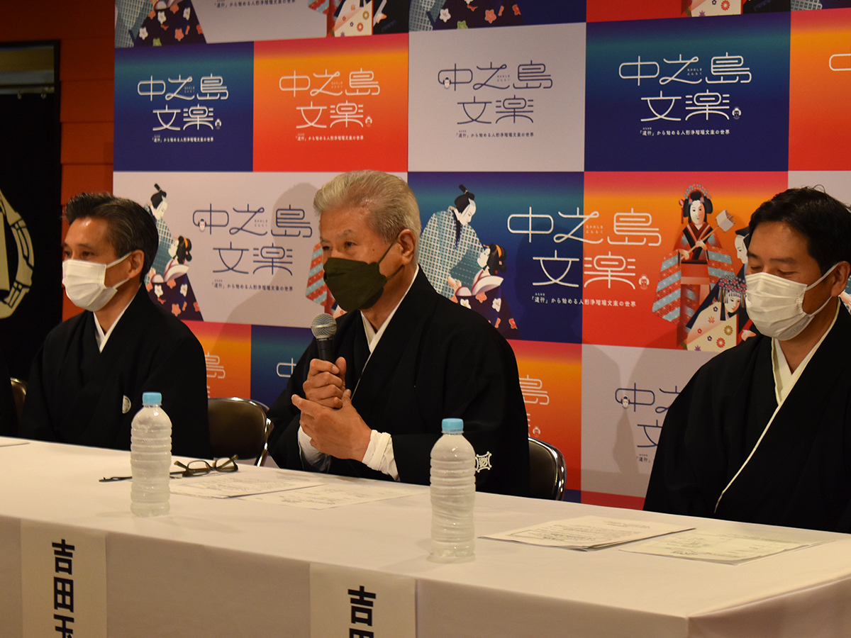 大阪市中央公会堂で「中之島文楽」