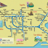 近畿日本鉄道の沿線図