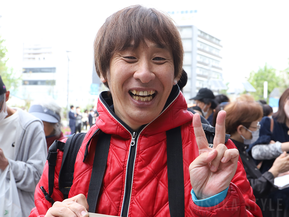 ららぽーと門真グランドオープン一番乗りは早川伸吾さん OSAKA STYLE