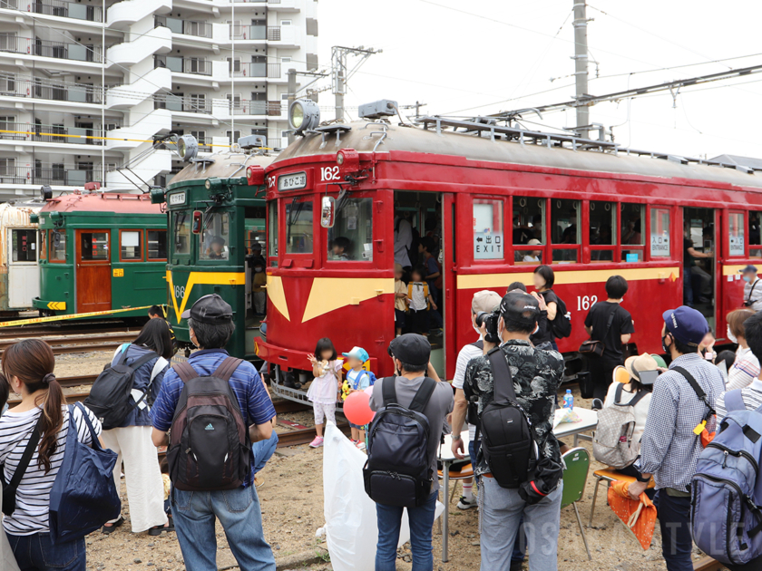 阪堺電気軌道あびこ道車庫で「路面電車まつり」