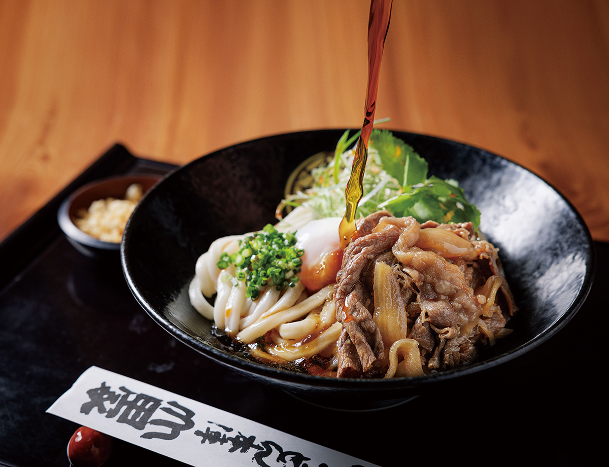 「うどん本陣 山田家」讃岐肉ぶっかけ