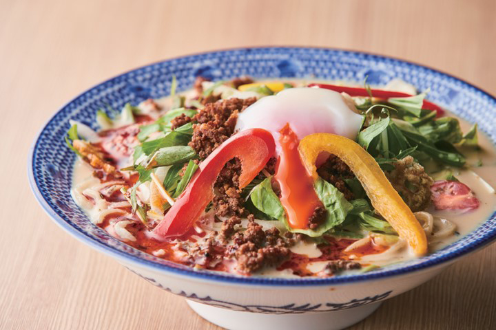 担担麺の掟を破る者「冷製豆乳たんたん麺」