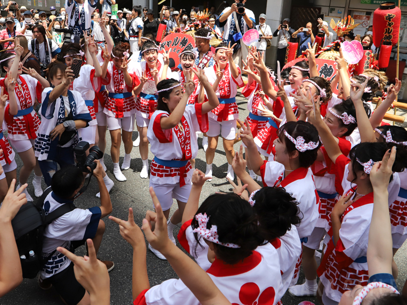 天神祭ギャルみこし