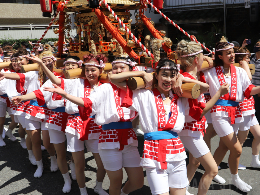 天神祭ギャルみこし