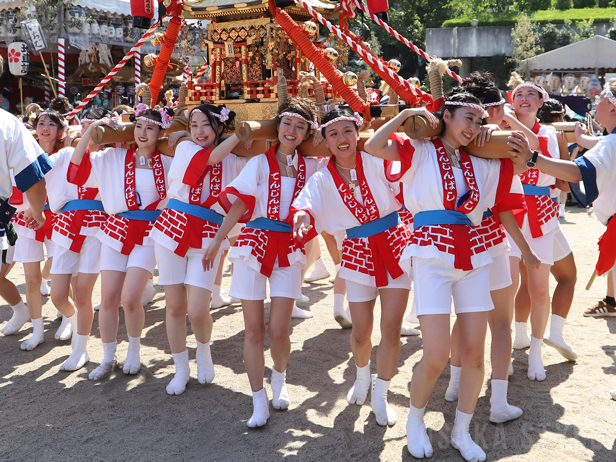 天神祭ギャルみこし