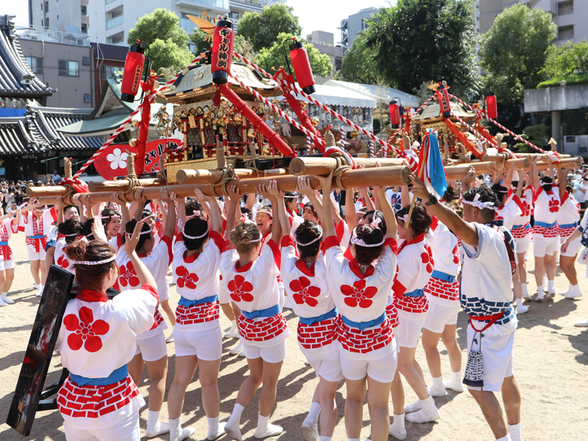 天神祭ギャルみこし