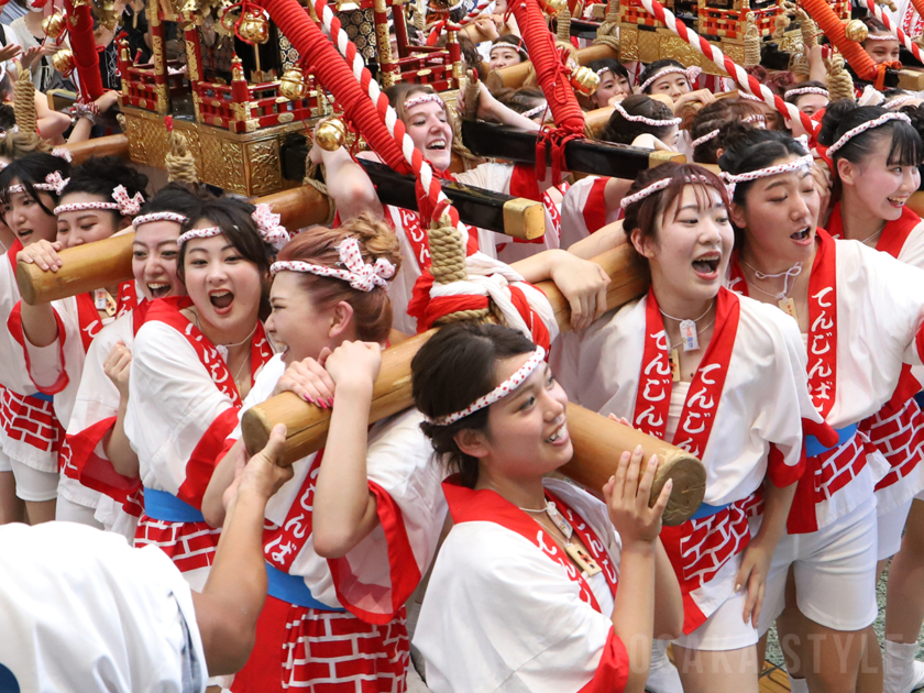 天神祭ギャルみこし