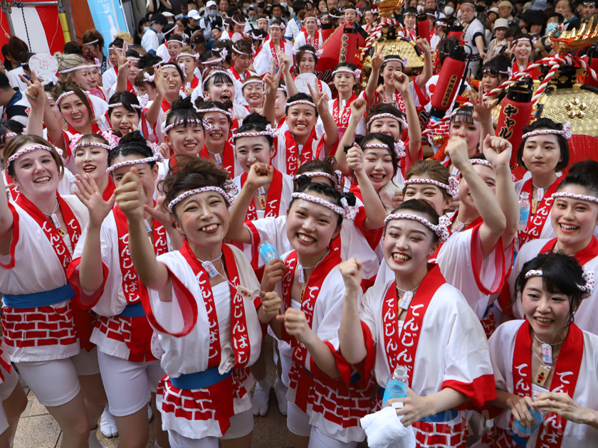 天神祭ギャルみこし