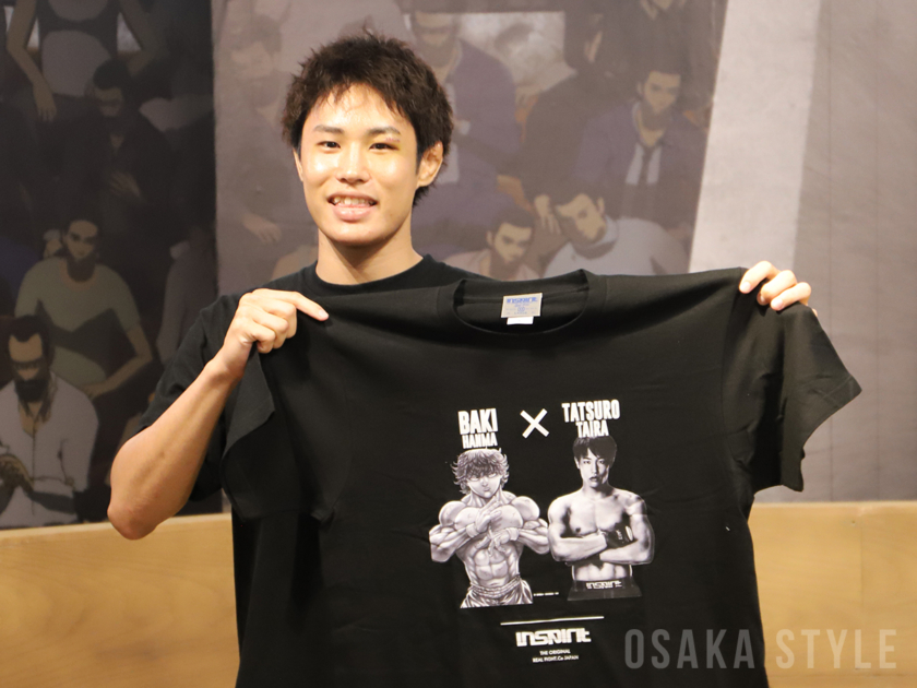 地上最強刃牙展ッ!×平良達郎のコラボTシャツ