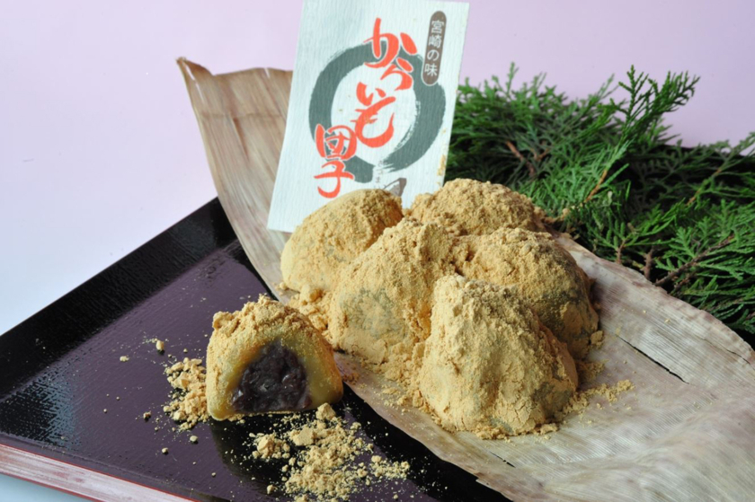 「味のくらや」からいも団子