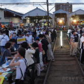 阪堺電車あびこ道車庫でグルメフェス