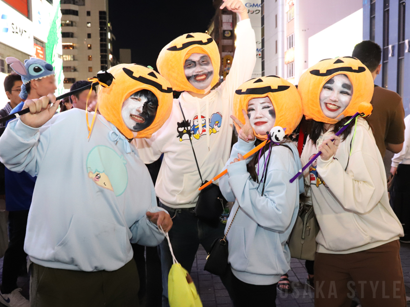 大阪・ミナミのハロウィーン