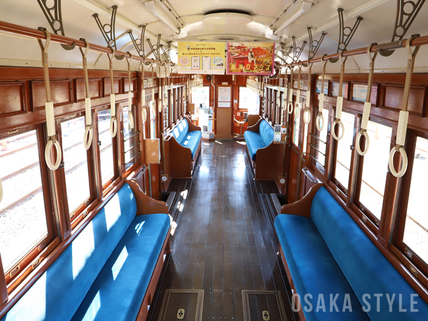 阪堺電車 モ161形車モ161号の車内