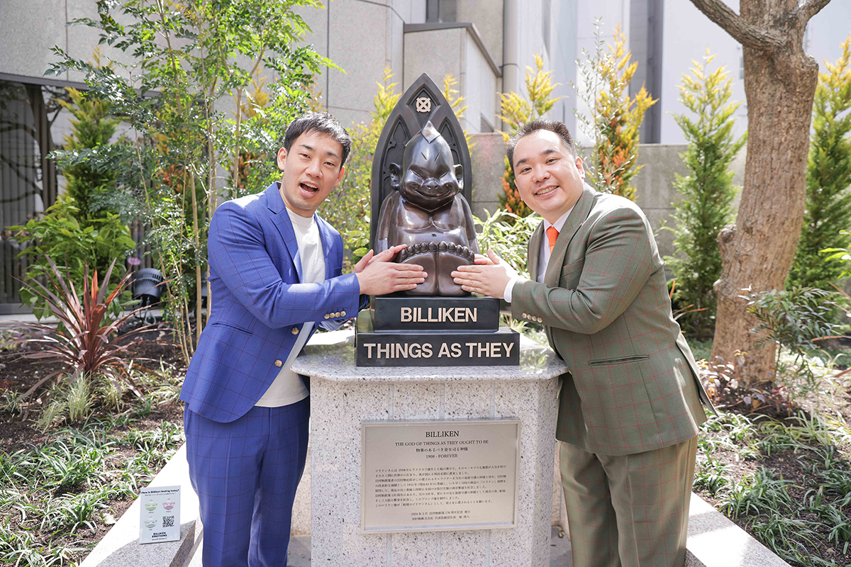 動画】大阪・船場にビリケン像 完成式典にミルクボーイ登場 – OSAKA STYLE