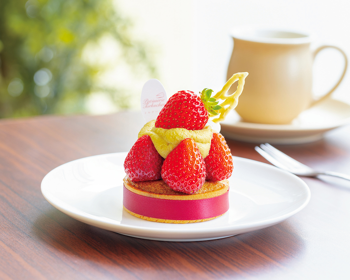 「Patisserie Torkuchen（トルクーヘン）」焙煎ピスタチオとはるかすまいるのタルト