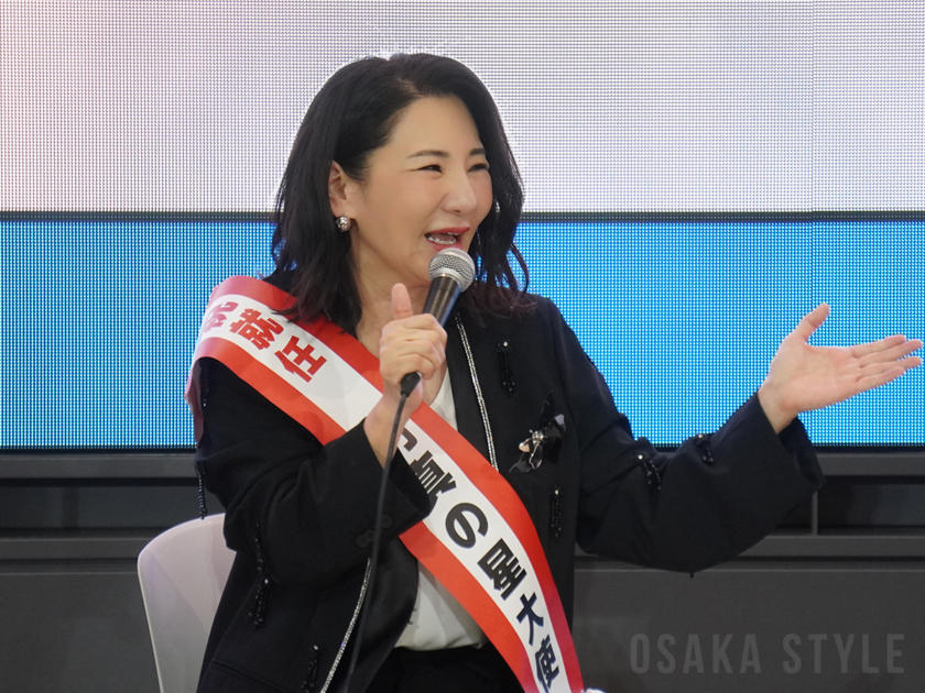 門真市ふるさと大使 広瀬香美さん