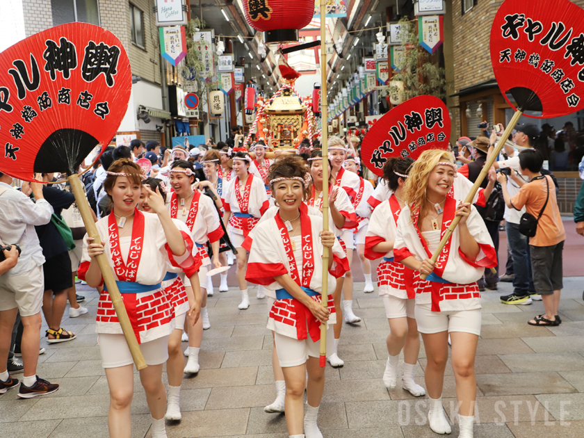 天神祭ギャルみこし