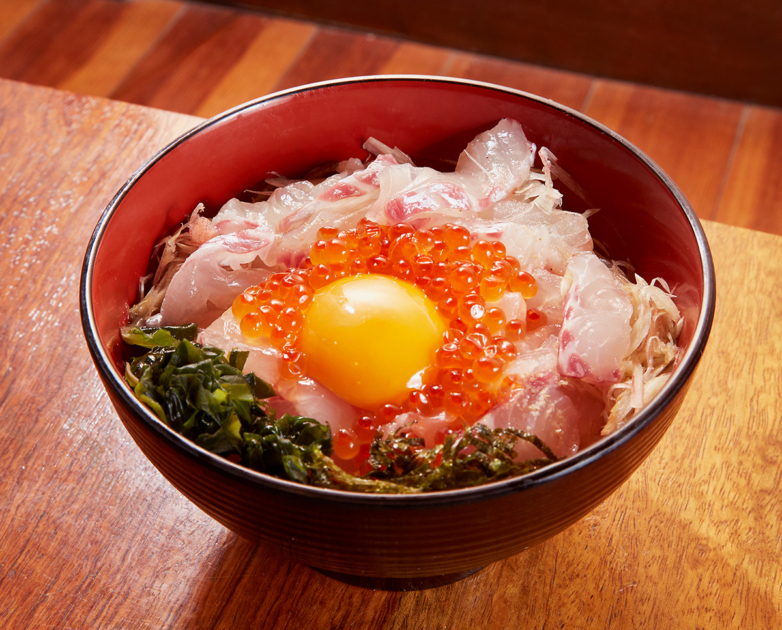 「ほづみ亭」鯛めし丼 晴天