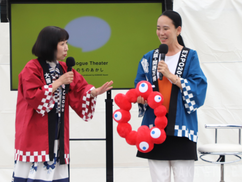 河瀨直美さんとハイヒール・リンゴさんのトークショー