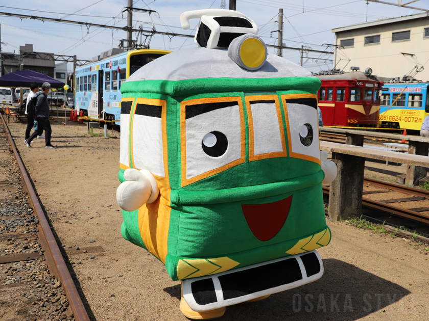 阪堺電車のキャラクター「ちん電くん」