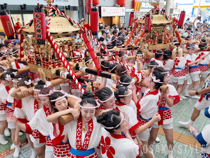 天神祭ギャルみこし