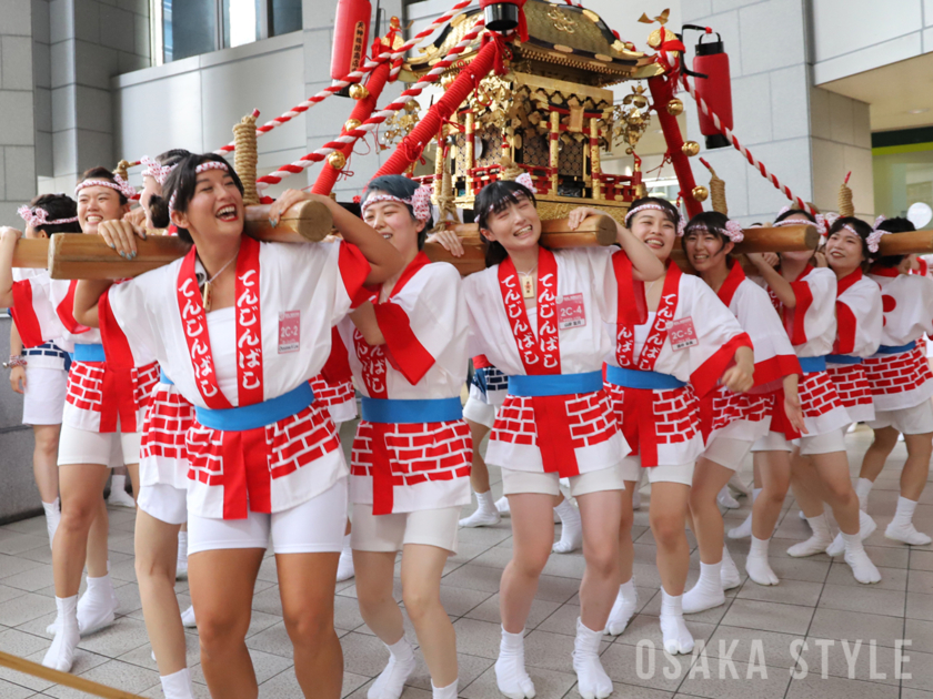 天神祭ギャルみこし