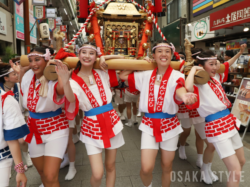 天神祭ギャルみこし