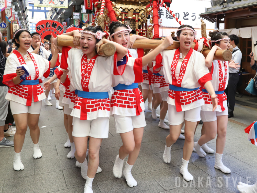 天神祭ギャルみこし