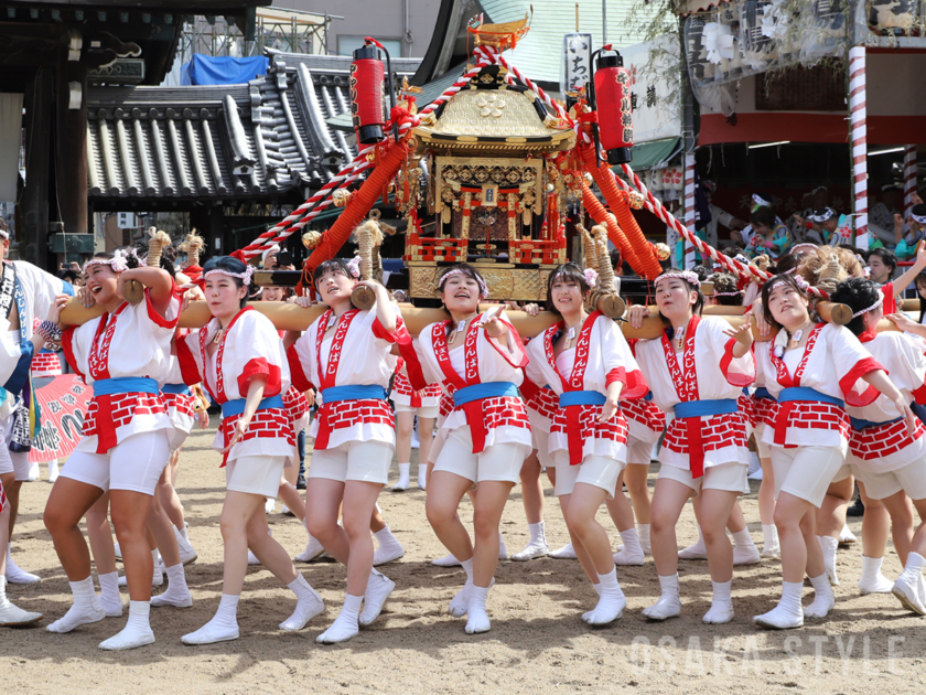 天神祭ギャルみこし