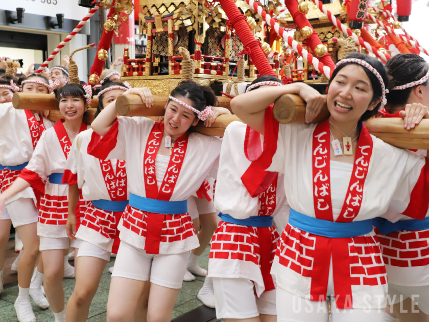 天神祭ギャルみこし