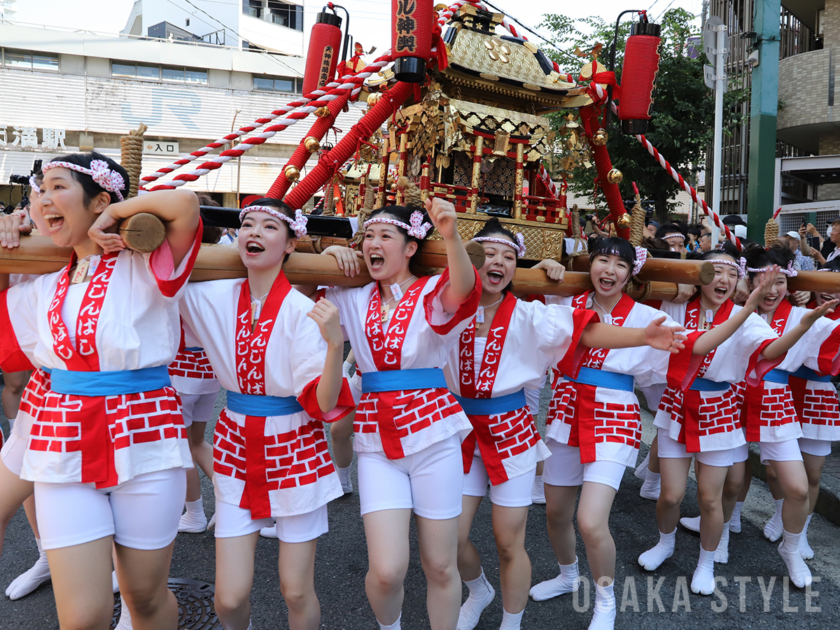 天神祭ギャルみこし