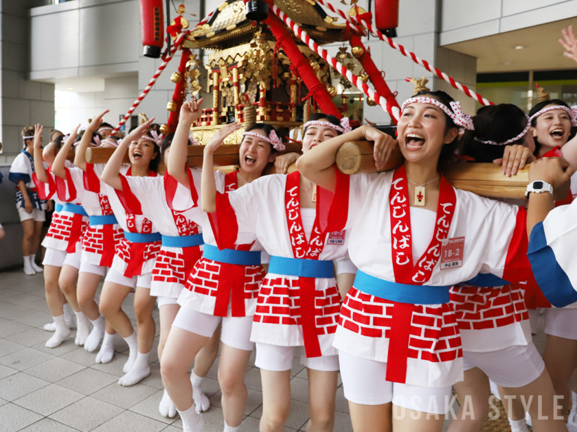 天神祭ギャルみこし