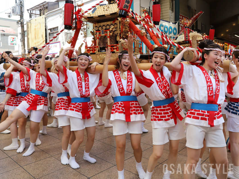 天神祭ギャルみこし