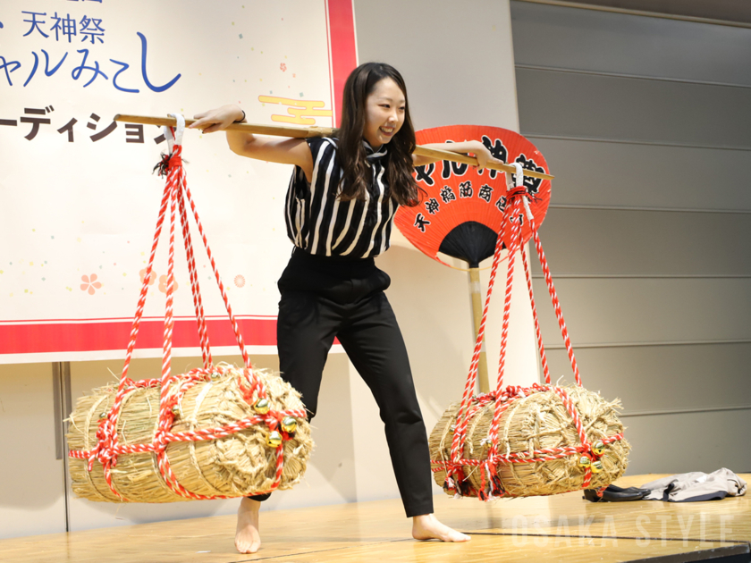 天神祭ギャルみこしのオーディション