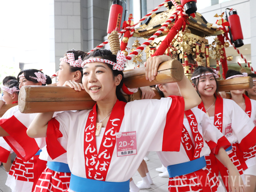 天神祭ギャルみこし