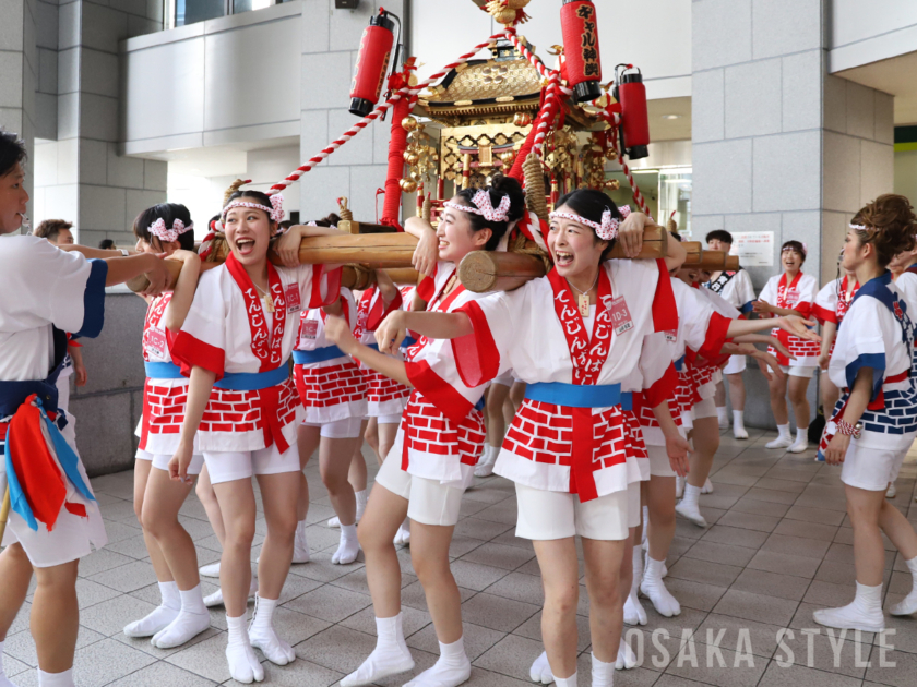 天神祭ギャルみこし