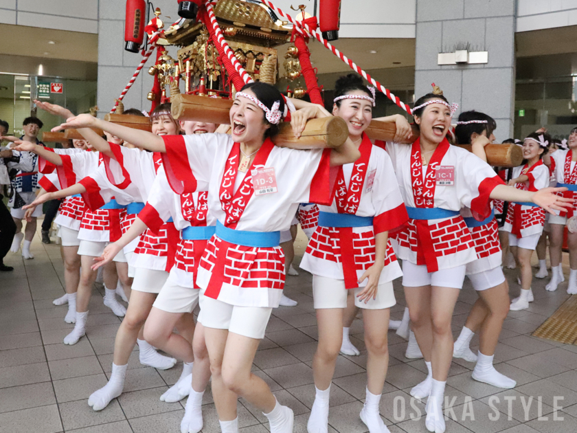 天神祭ギャルみこし