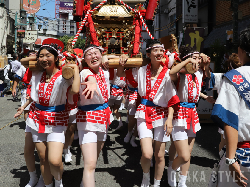 天神祭ギャルみこし